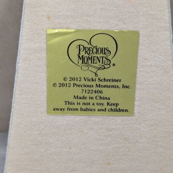 2012 Enesco Precious Moments Vicki Schreiner Bazooples Zach Zebra Photo Frame - Picture 6 of 8